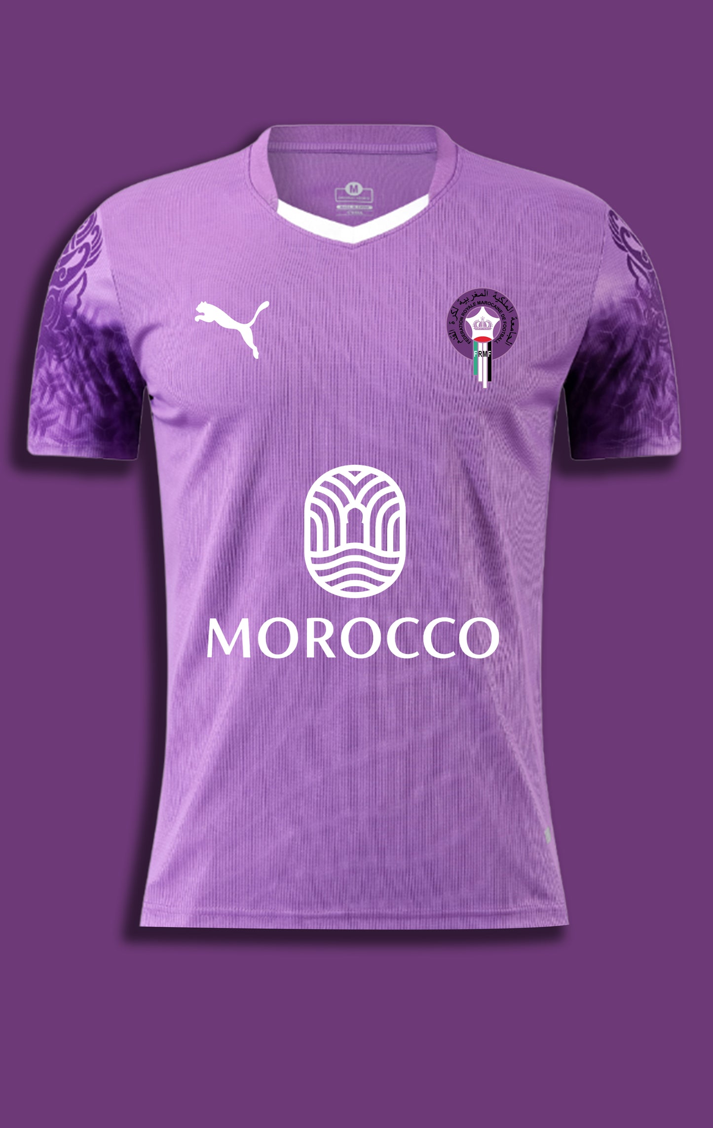 Maillot Maroc Violet Palestine