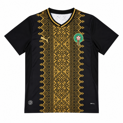 Morocco 2026 Black Away Jersey