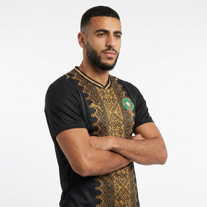 Morocco 2026 Black Away Jersey